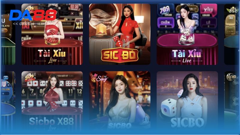 Live Casino Da88 là sòng bài casino trực tuyến, cung cấp nhiều sản phẩm game cá cược