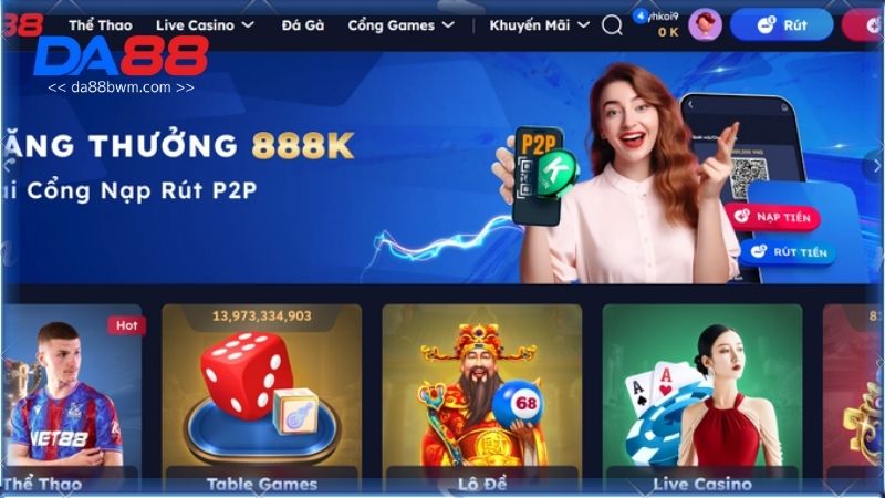 Sân chơi DA88 sở hữu rất nhiều ưu điểm nổi bật so với đối thủ cạnh tranh